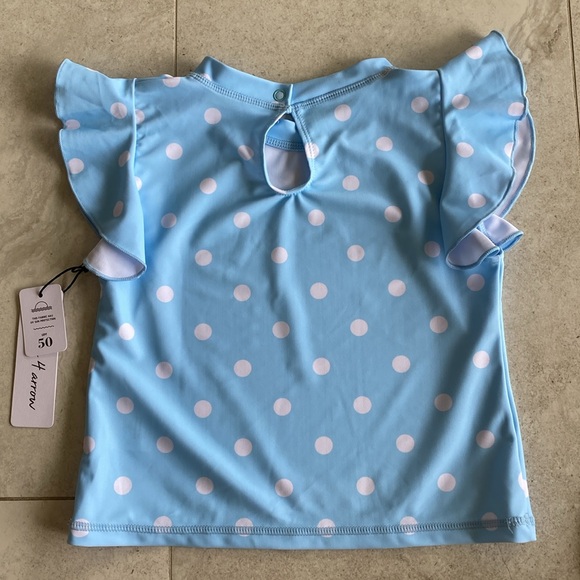 FEATHER 4 ARROW - SEASHELL BABY RUFFLE SET - FLOWER POWER - Picture 5 of 8